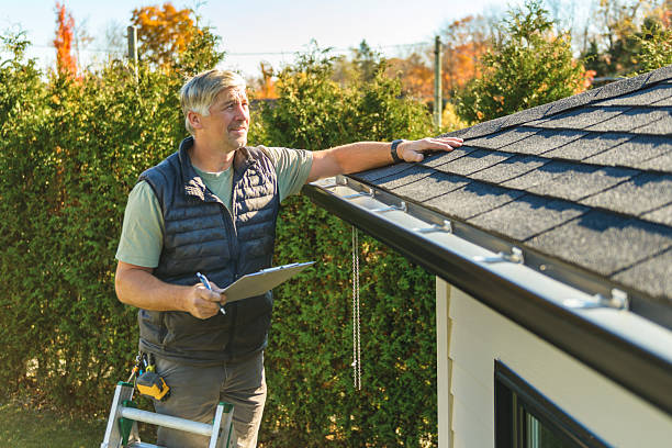 Professional Roofing technician working in Walnut, IL
